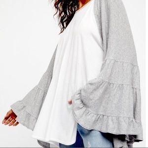 Free People No Crying in Baseball Bell Sleeve Tee